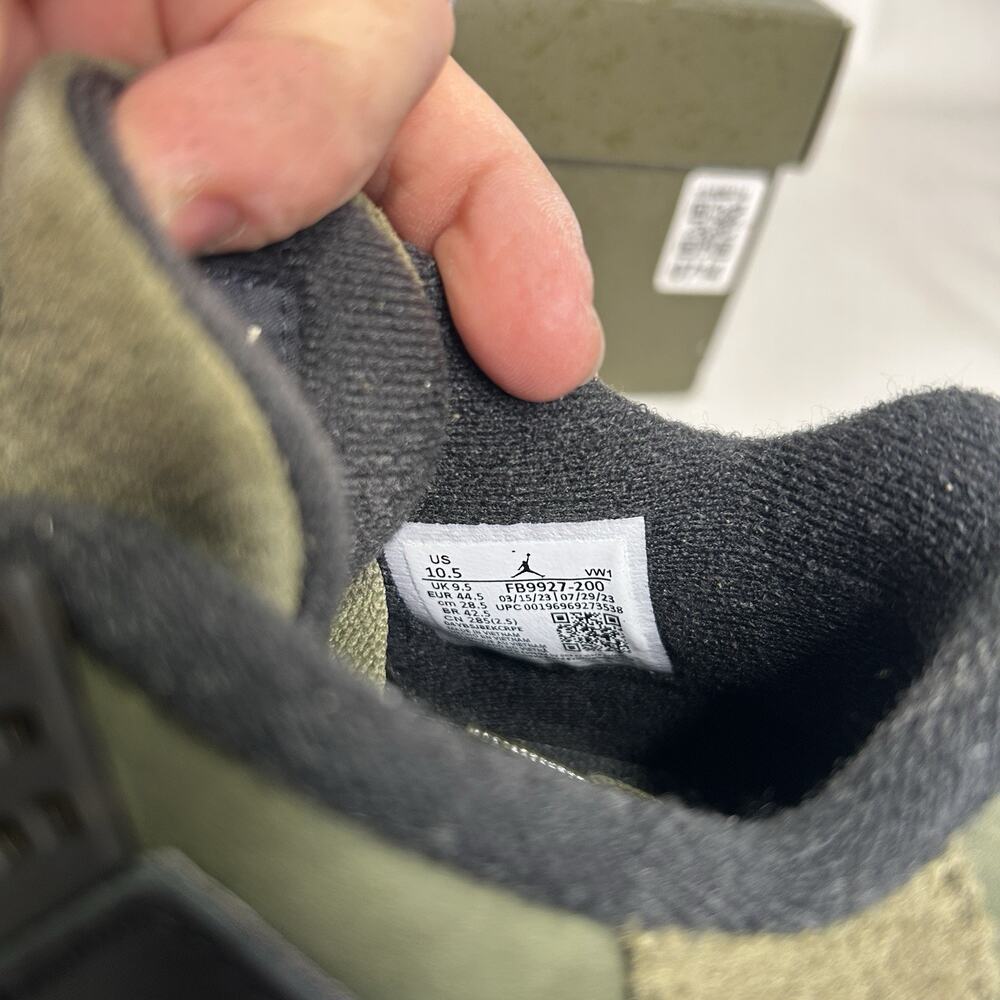 Nike Air Jordan 4 SE Craft “Medium Olive” - Picture 6 of 6